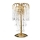 ONLI - Stona lampa PIOGGIA 2xE14/6W/230V zlatna 50 cm