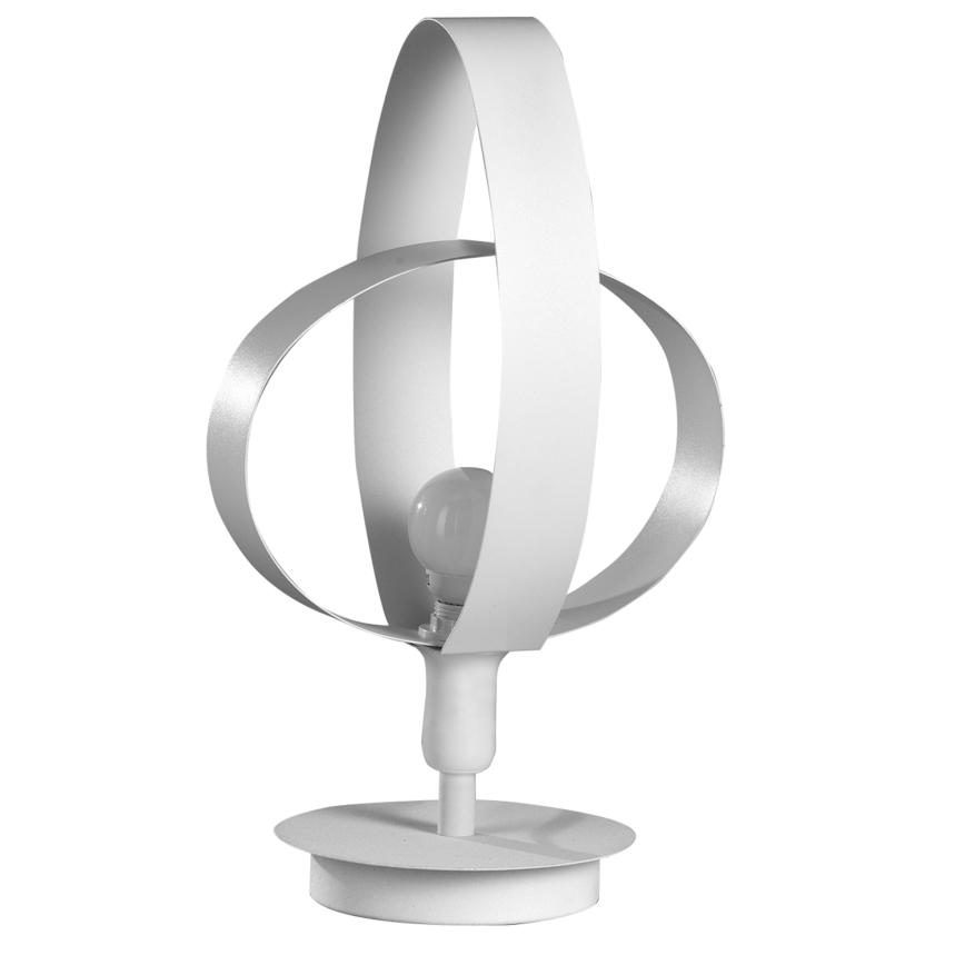 ONLI - Stona lampa SERENA 1xE14/6W/230V bela 38 cm