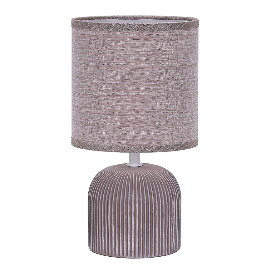 ONLI - Stona lampa SHELLY 1xE27/22W/230V braon 28 cm
