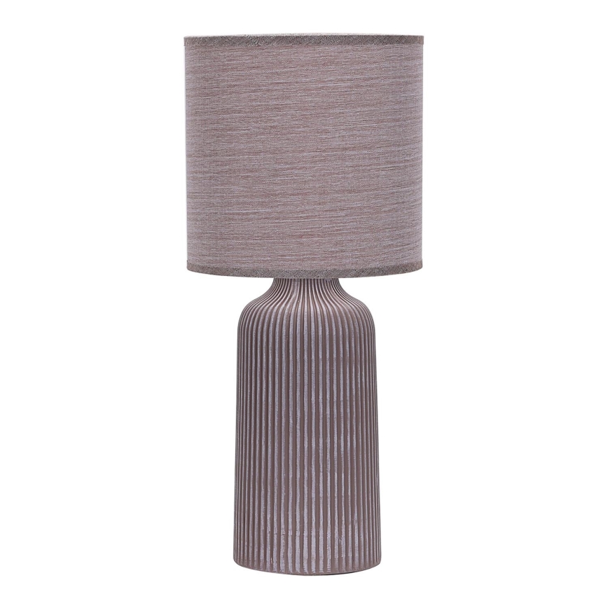 ONLI - Stona lampa SHELLY 1xE27/22W/230V braon 45 cm