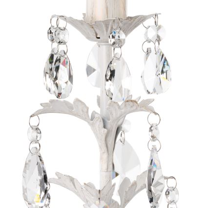 ONLI - Stona lampa TERESA 1xE14/6W/230V bela