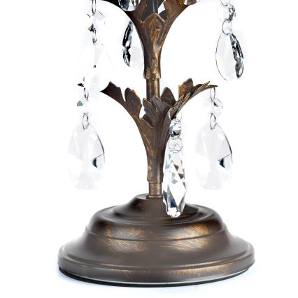 ONLI - Stona lampa TERESA 1xE14/6W/230V bronzana
