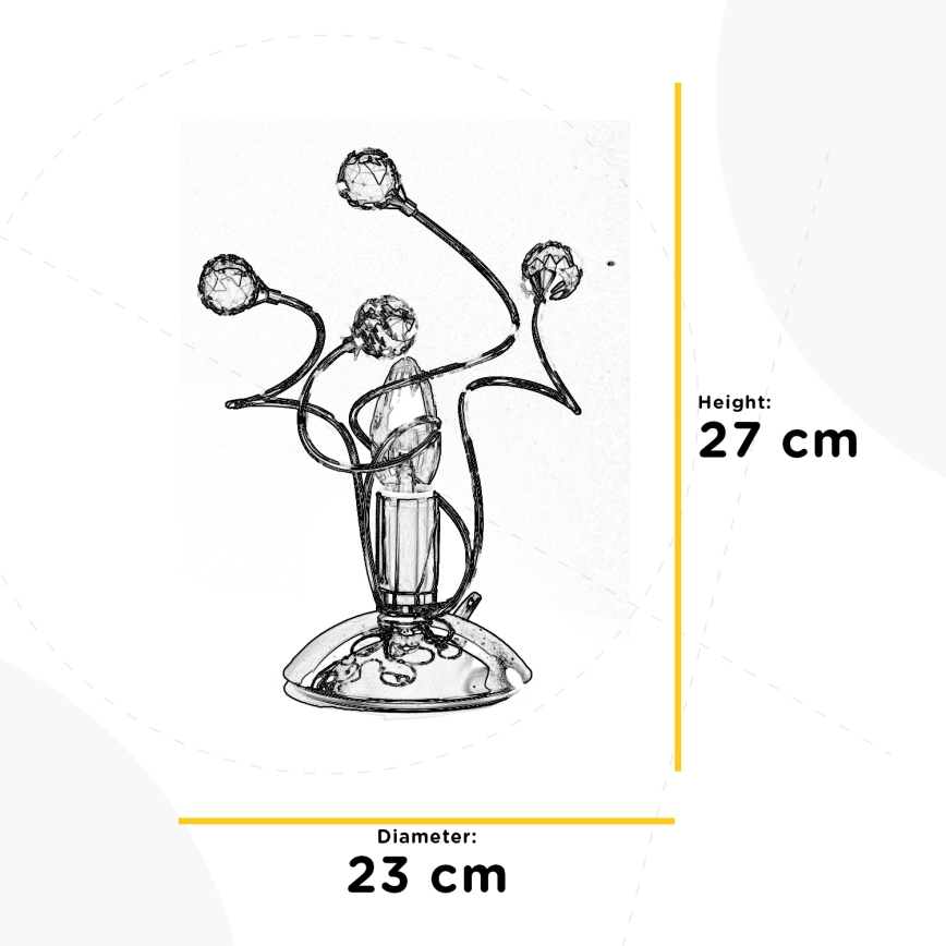 ONLI - Stona lampa TRILLY 1xE14/6W/230V