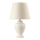 ONLI - Stona lampa VORTICE 1xE27/22W/230V 64 cm kremasta