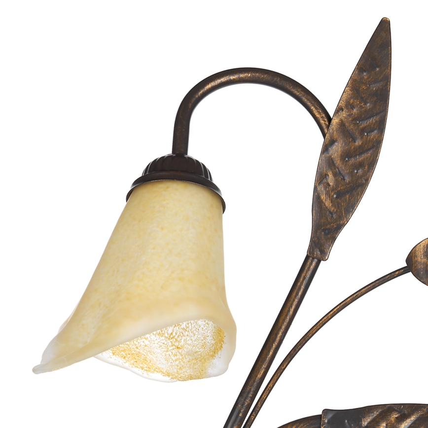 ONLI - Zidna lampa ALGA 2xE14/6W/230V bronzana