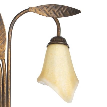 ONLI - Zidna lampa ALGA 3xE14/6W/230V bronzana
