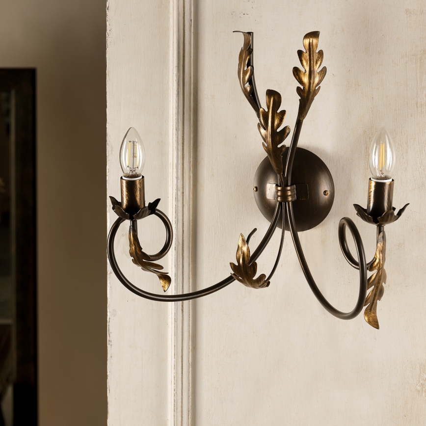 ONLI - Zidna lampa GRETEL 2xE14/6W/230V