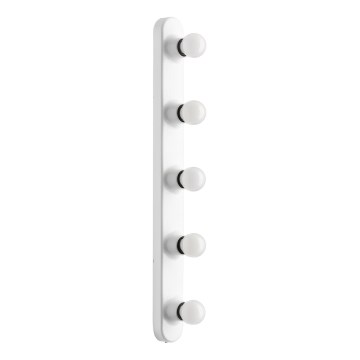 ONLI - Zidna lampa HOLLYWOOD 5xE14/6W/230V bela