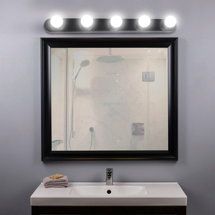 ONLI - Zidna lampa HOLLYWOOD 5xE14/6W/230V crno