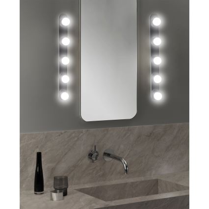 ONLI - Zidna lampa HOLLYWOOD 5xE14/6W/230V crno