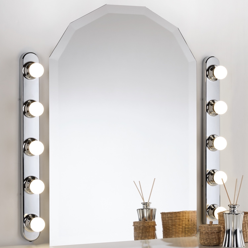 ONLI - Zidna lampa HOLLYWOOD 5xE14/6W/230V sjajni krom