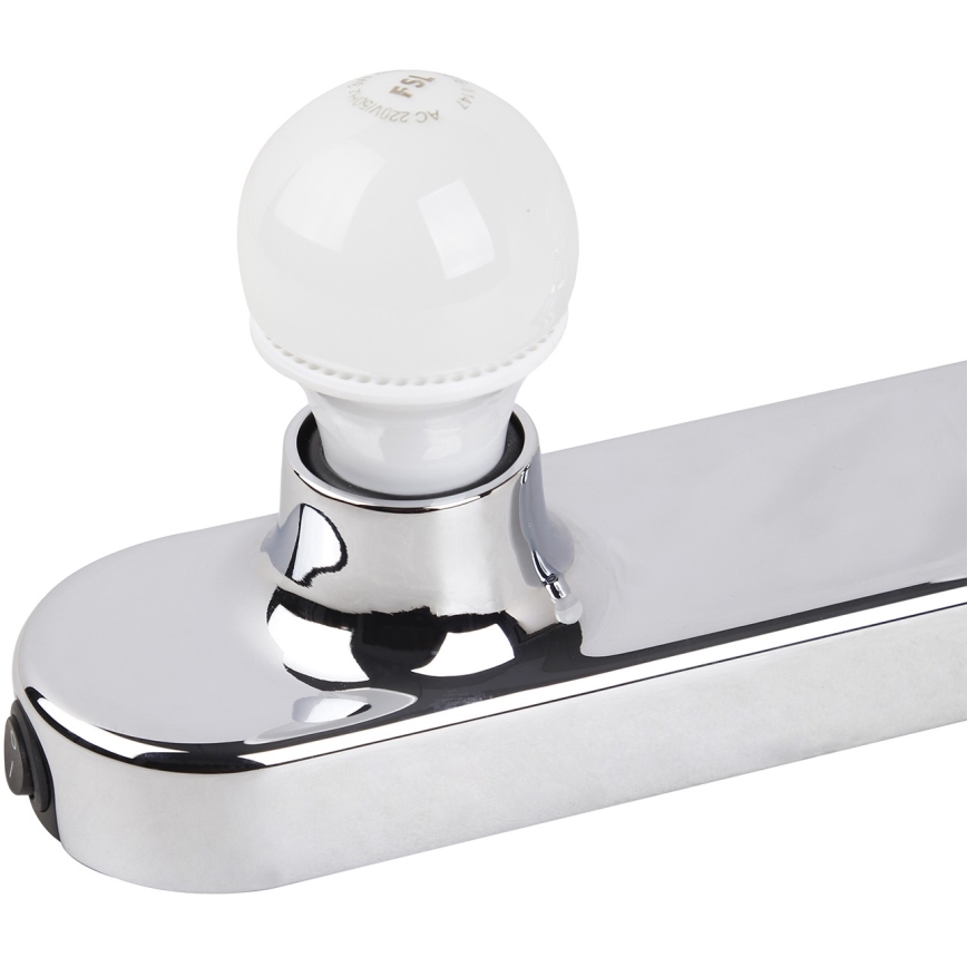 ONLI - Zidna lampa HOLLYWOOD 5xE14/6W/230V sjajni krom