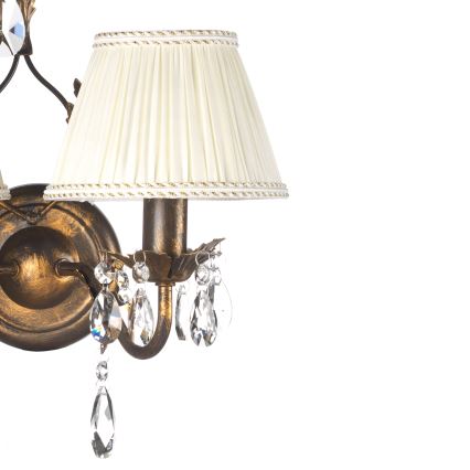 ONLI - Zidna lampa KAREN 2xE14/6W/230V bronzana