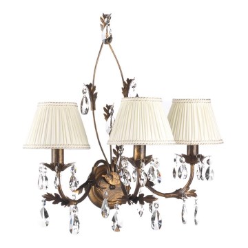 ONLI - Zidna lampa KAREN 3xE14/6W/230V bronzana