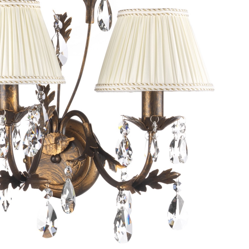 ONLI - Zidna lampa KAREN 3xE14/6W/230V bronzana