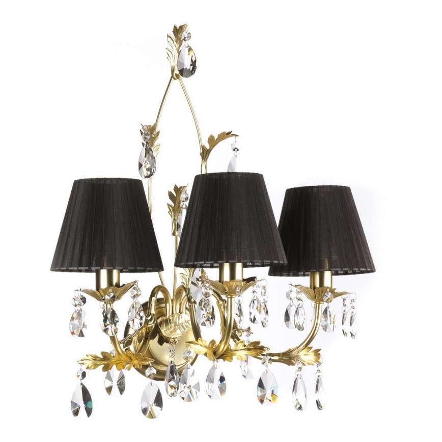 ONLI - Zidna lampa KAREN 3xE14/6W/230V zlatna