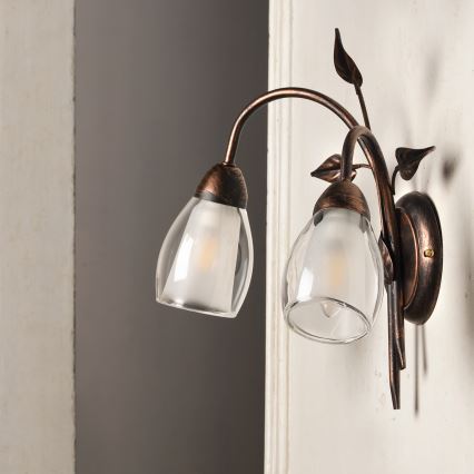 ONLI - Zidna lampa LILIANA 2xE14/6W/230V