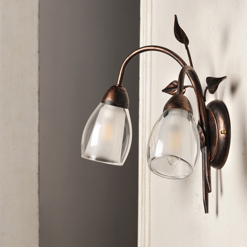 ONLI - Zidna lampa LILIANA 2xE14/6W/230V