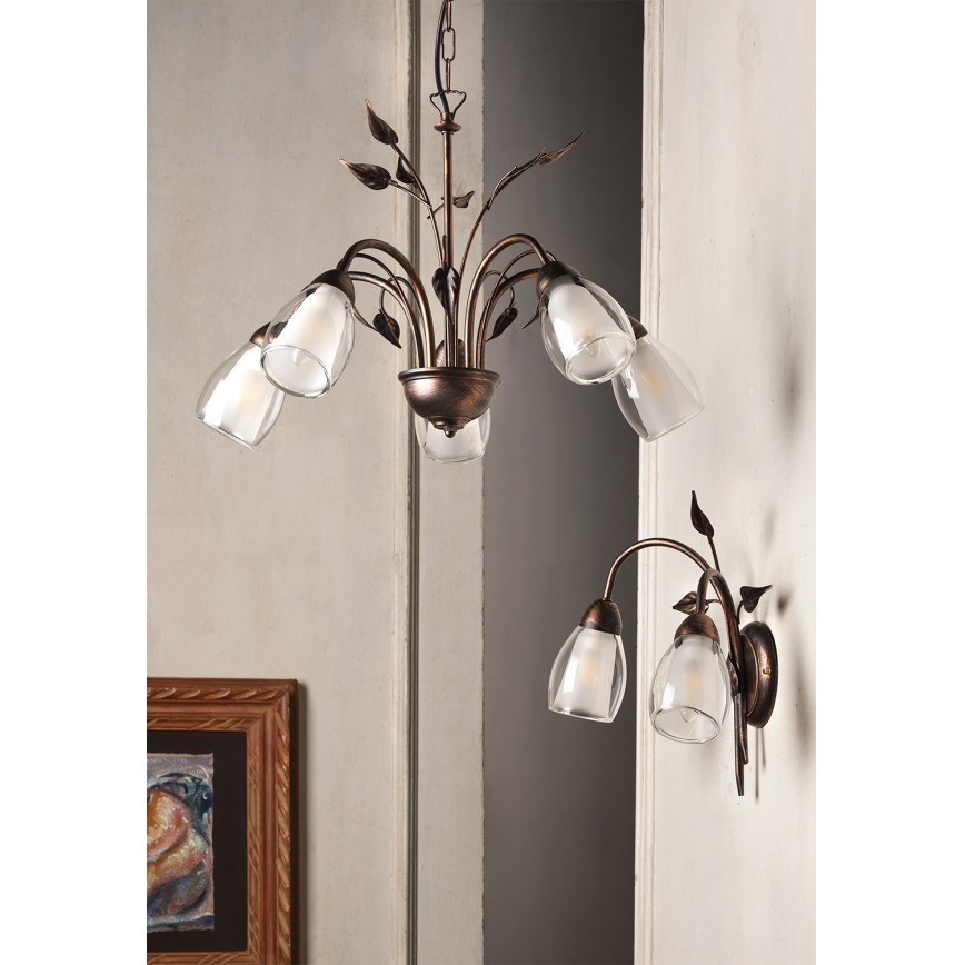 ONLI - Zidna lampa LILIANA 2xE14/6W/230V