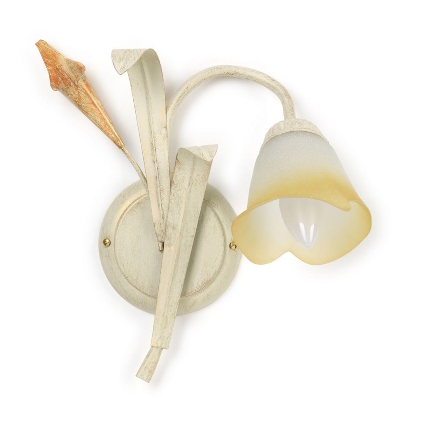 ONLI - Zidna lampa LUCREZIA 1xE14/6W/230V kremasta