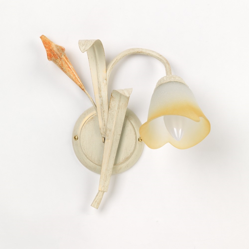 ONLI - Zidna lampa LUCREZIA 1xE14/6W/230V kremasta