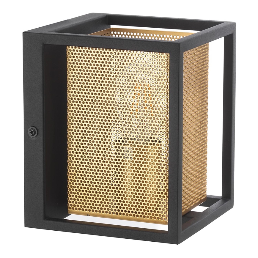 ONLI - Zidna lampa MALIK 1xE27/22W/230V zlatna/crno