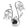 ONLI - Zidna lampa NINFEA 2xG9/6W/230V