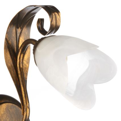 ONLI - Zidna lampa SONIA 1xE14/6W/230V bronzana