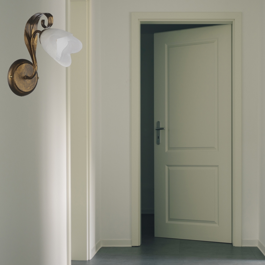 ONLI - Zidna lampa SONIA 1xE14/6W/230V bronzana
