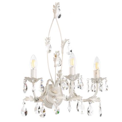 ONLI - Zidna lampa TERESA 3xE14/6W/230V bela