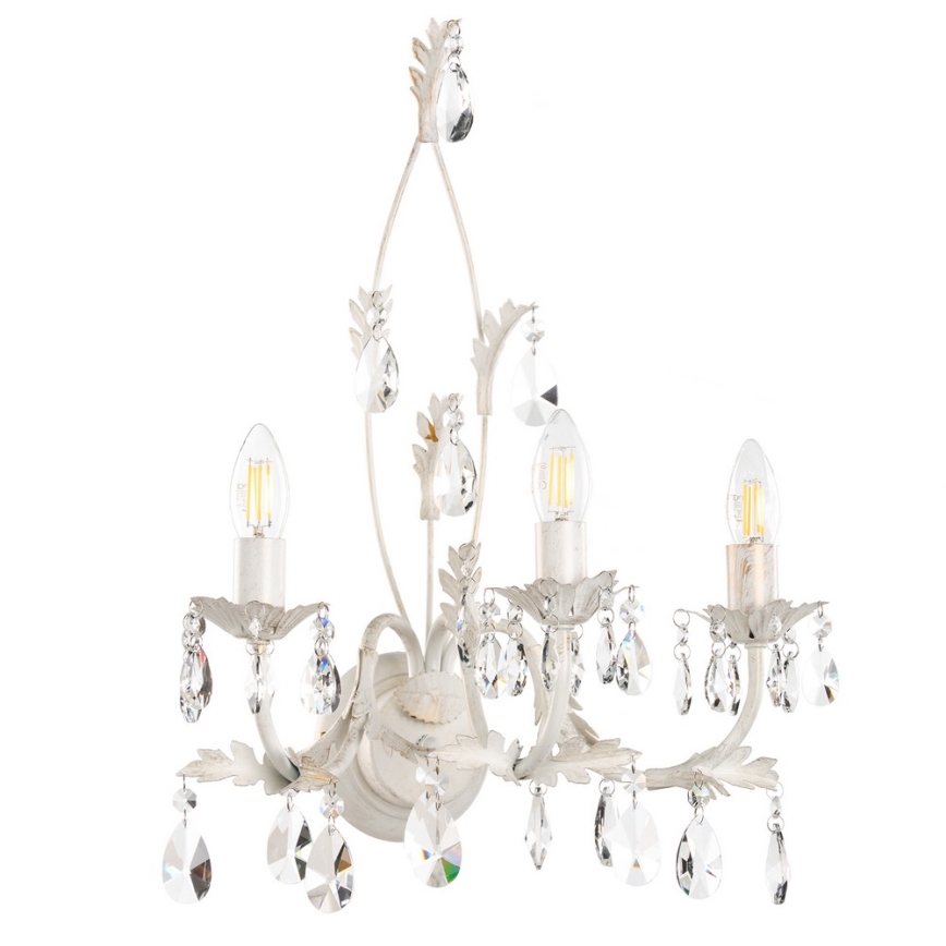 ONLI - Zidna lampa TERESA 3xE14/6W/230V bela