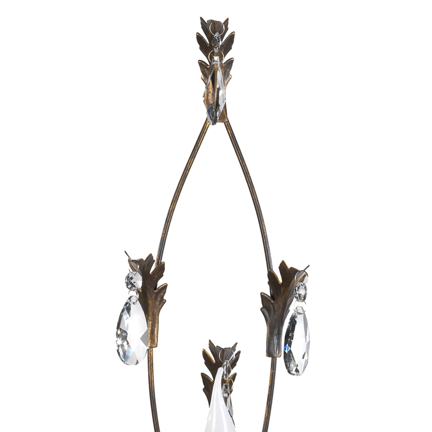 ONLI - Zidna lampa TERESA 3xE14/6W/230V bronzana