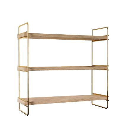 Organizator polica 45x40 cm zlatna/braon