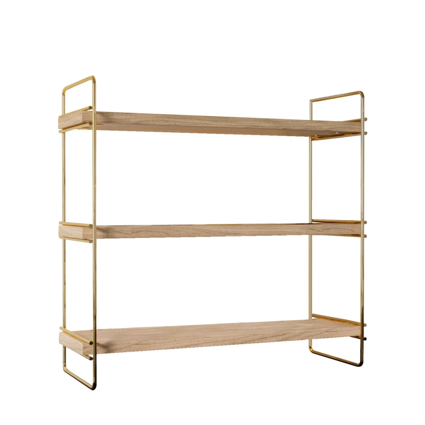Organizator polica 45x40 cm zlatna/braon