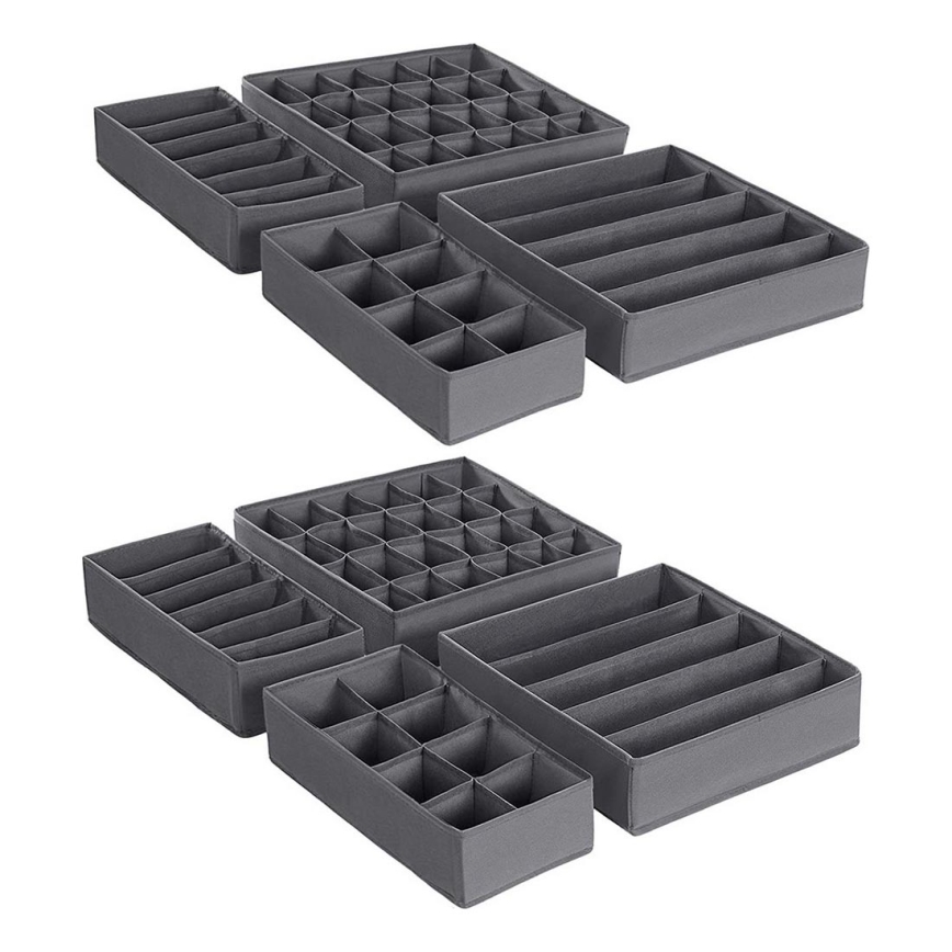 Organizator za donji veš u fioci GRANT, siva