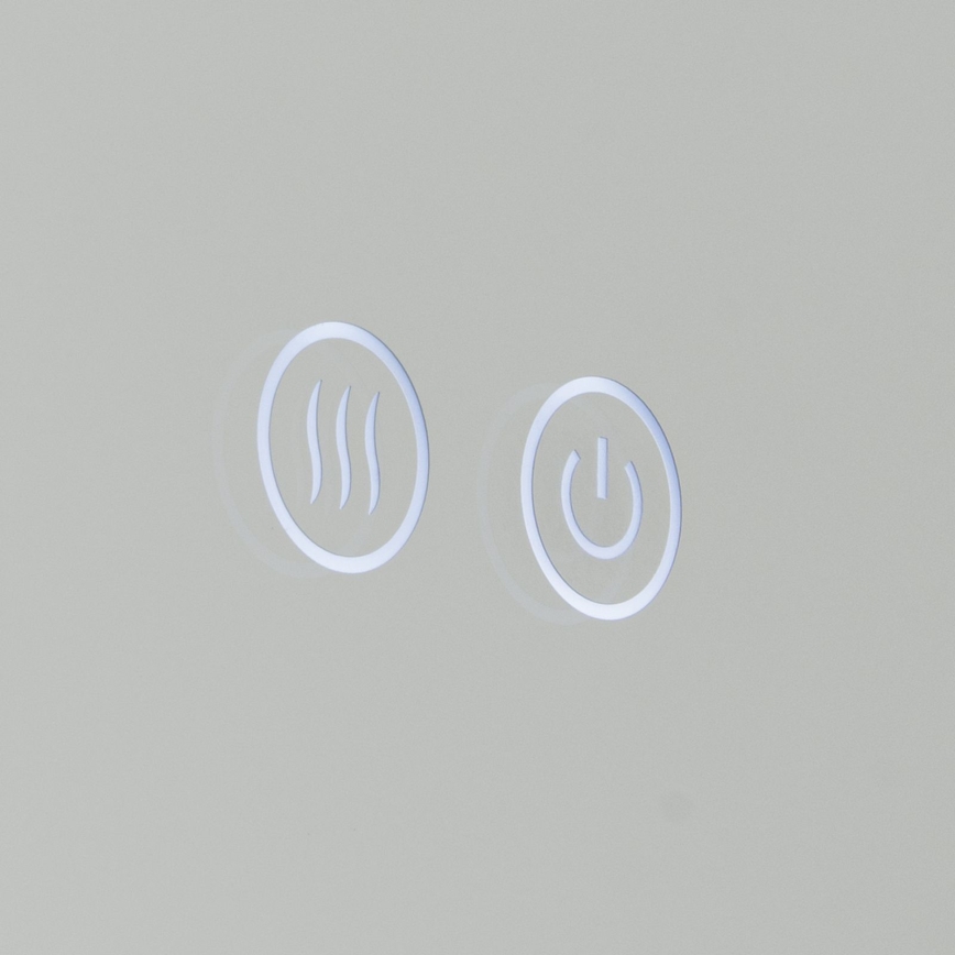 LED zidno ogledalo za kupatilo sa grejačem i pozadinskim osvetljenjem FOCUS LED/25W/230V 3000/4200/6000K prečnik 60 cm IP44