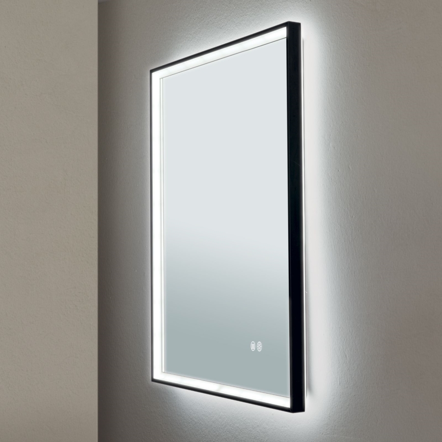 LED Kupaonsko grejano zidno ogledalo sa pozadinskim osvetljenjem FRAME LED/48W/230V 3000/4000/6000K 60x45 cm IP44