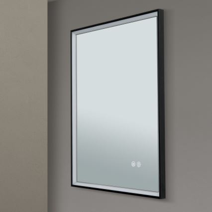 LED Kupaonsko grejano zidno ogledalo sa pozadinskim osvetljenjem FRAME LED/48W/230V 3000/4000/6000K 60x45 cm IP44