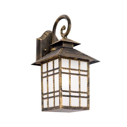 Spoljašnja zidna lampa KIKO 1xE27/11W/230V IP44 bronzana/patina
