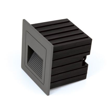 Ugradna LED svetiljka LORO LED/2W/230V IP65 antracit