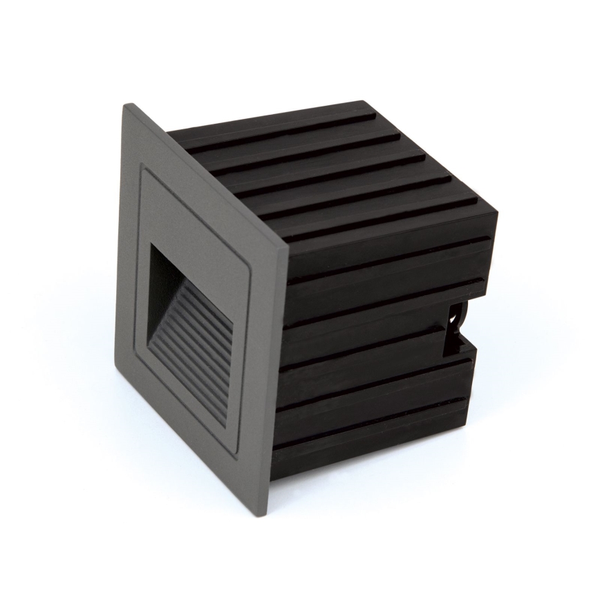 Ugradna LED svetiljka LORO LED/2W/230V IP65 antracit