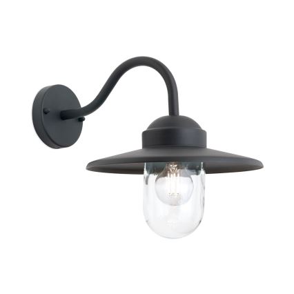 Spoljašnja zidna lampa EDWARD 1xE27/60W/230V IP44 crno