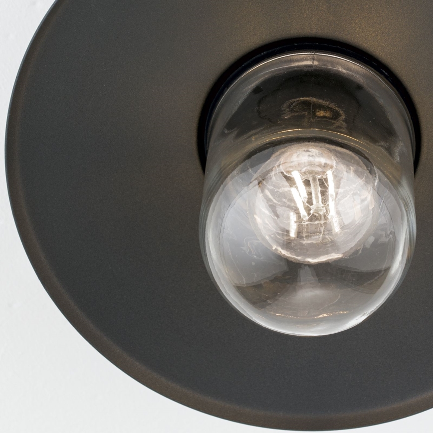 Spoljašnji nadgradni luster EDWARD 1xE27/60W/230V IP44 crno