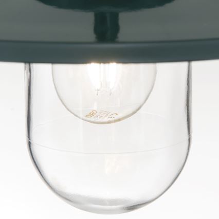 Spoljašnja viseća lampa EDWARD 1xE27/60W/230V IP44 zelena