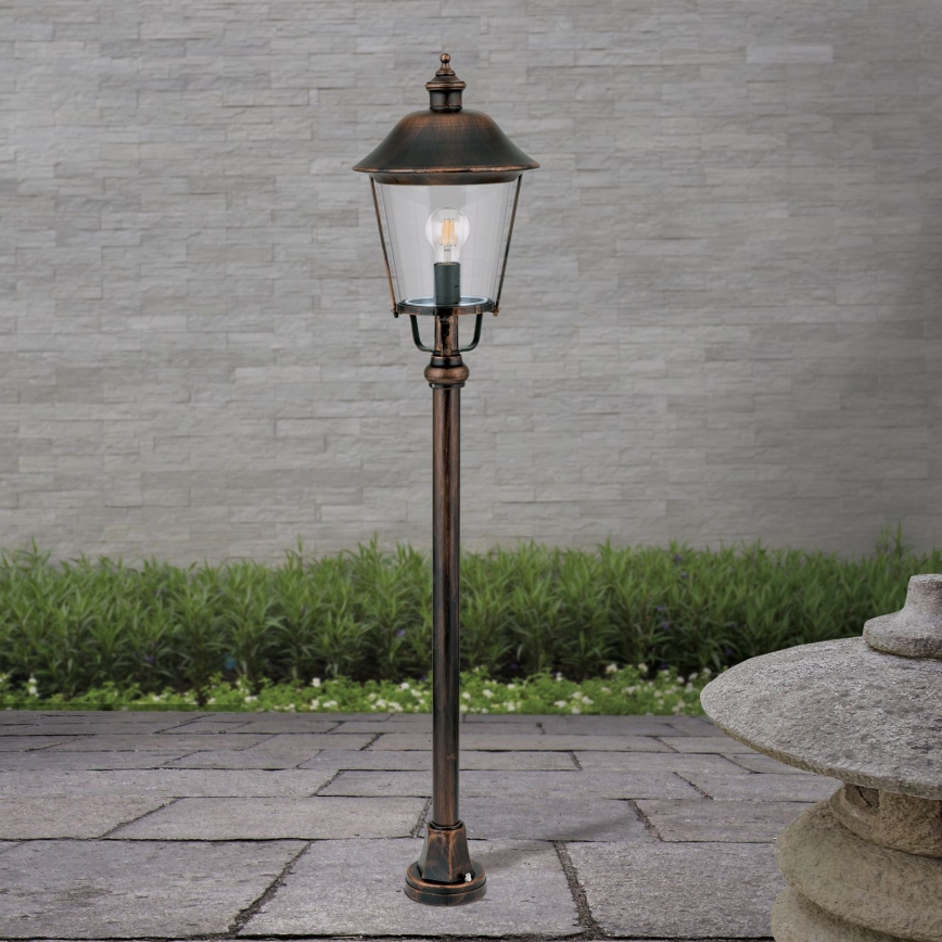 Spoljašnja lampa KENZO 1xE27/100W/230V IP44 bronzana/patina