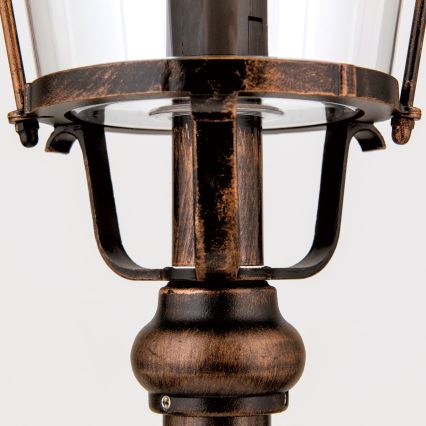 Spoljašnja lampa KENZO 1xE27/100W/230V IP44 bronzana/patina