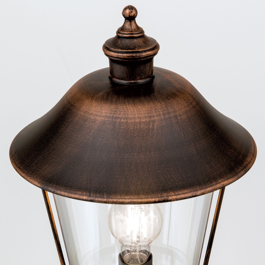 Spoljašnja lampa KENZO 1xE27/100W/230V IP44 bronzana/patina