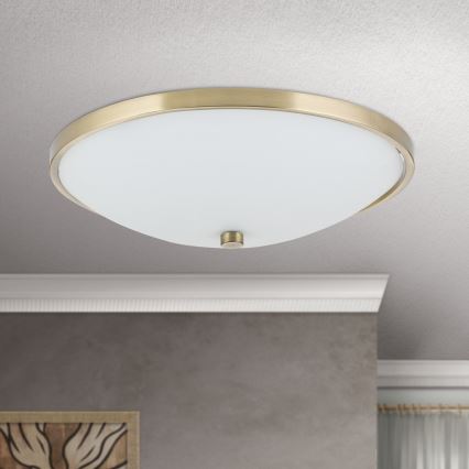 Plafonjera AIDA 3xE27/60W/230V pr. 40 cm mesing