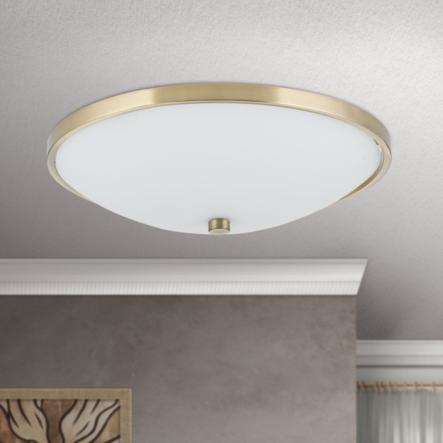 Plafonjera AIDA 3xE27/60W/230V pr. 40 cm mesing