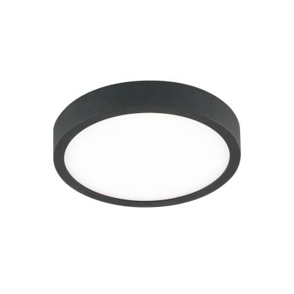 LED Plafonjera BULLY LED/12W/230V pr. 14 cm crno